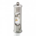 Galilei thermometer, stainless steel polished Edition without bracket