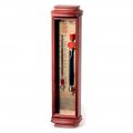 Admiral Fitzroy storm glass in wooden showcase