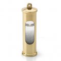 Traditional storm glass, brass lacquered Edition without bracket
