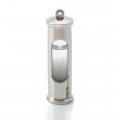 Traditional storm glass made from stainless steel polished Edition without bracket