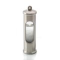 Traditional storm glass, stainless steel matt Edition without bracket